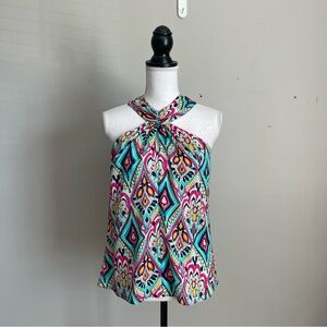 LILLY PULTIZER | Printed Halter Blouse Sz XS
